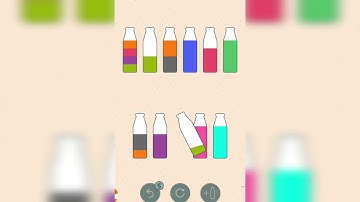 Brain game water sort level 212, 213 gameplay walkthrough solution