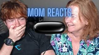 showing my mom BP