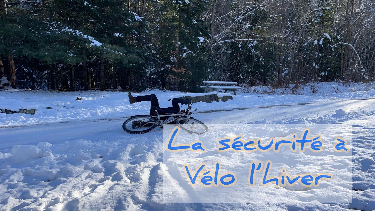 How to avoid cycling crash during Winter