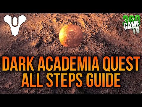 Dark Academia Quest Guide - All STEPS + How top Open the Door - Destiny 2