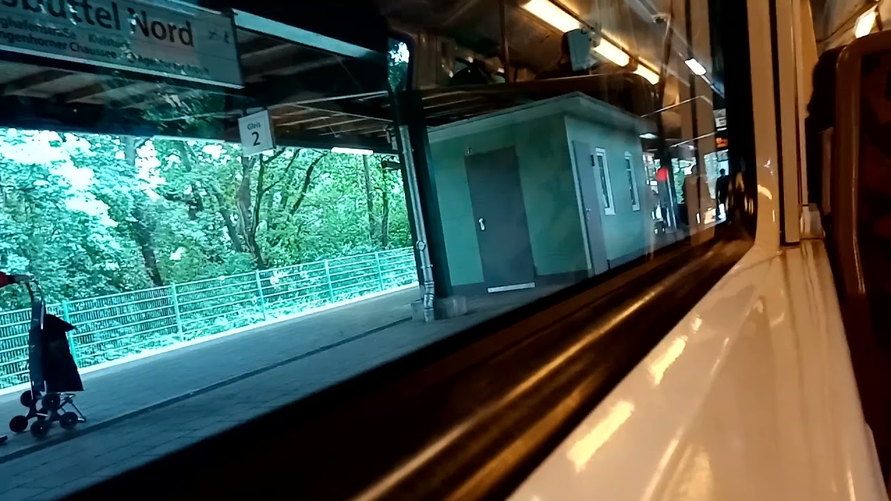 U Bahn Hamburg DT4.3 Mitfahrt auf der U1 171-1 von Langenhorn Nord nach Fuhlsbüttel mit Specialsound