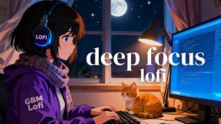 Midnight Coding Lofi 💻 Deep Focus Beats for Study, Work & Productivity