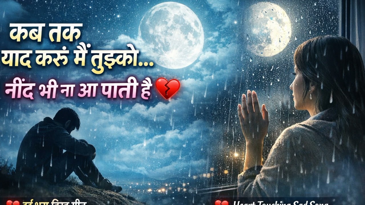 कब तक याद करूं मैं तुझको नींद भी न पाती है