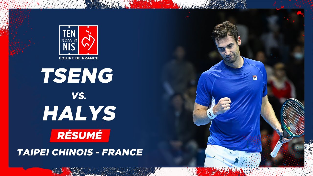 Tseng vs. Halys : Le Résumé | Davis Cup Qualifiers, Taipei chinois-France | FFT