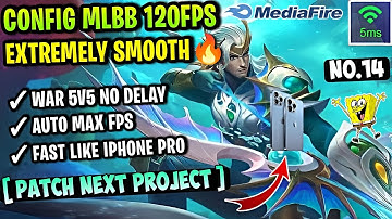 Update New! Config ML Anti Lag 60FPS Smooth Extremely + Ping Booster [ Patch Next Project ] MLBB
