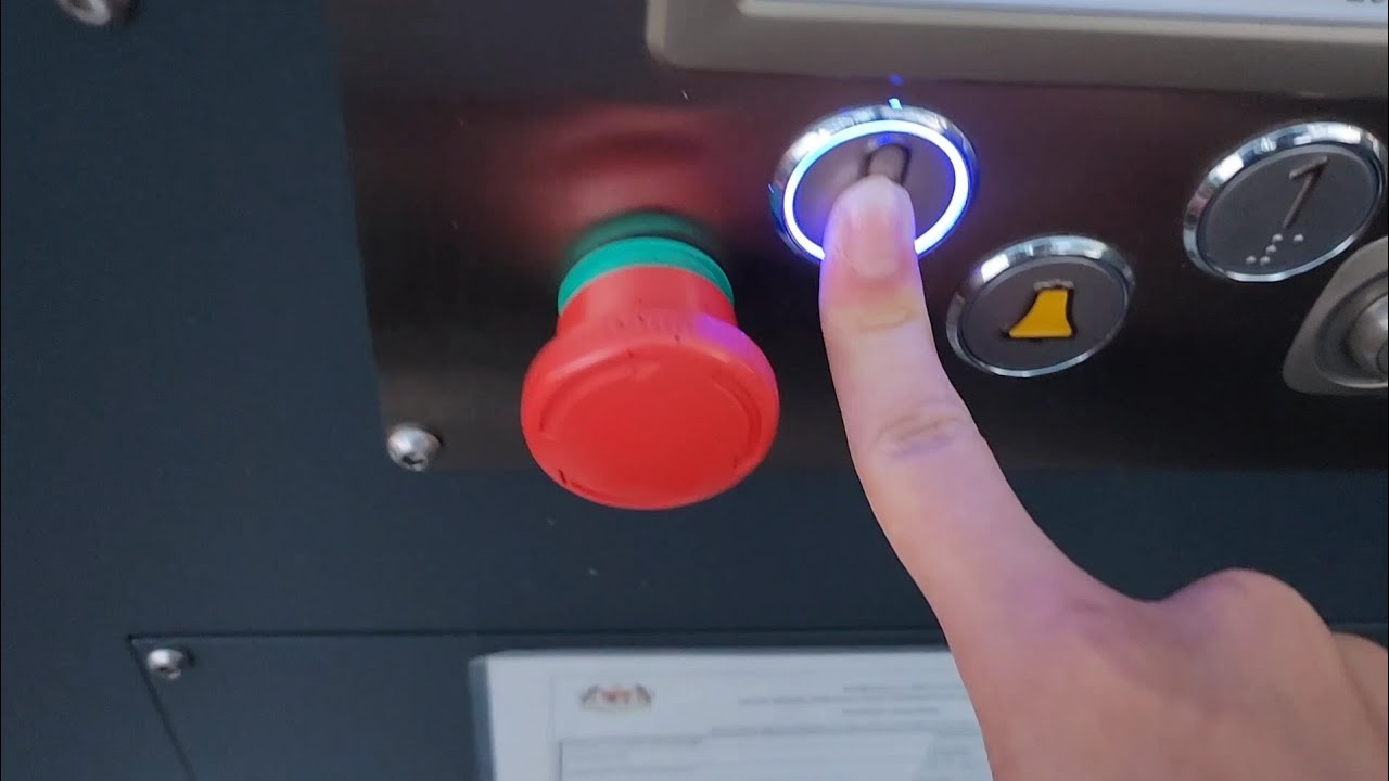 A DomoStep Wheelchair Platform Lift at The Millen Hotel, Georgetown, Penang, Malaysia