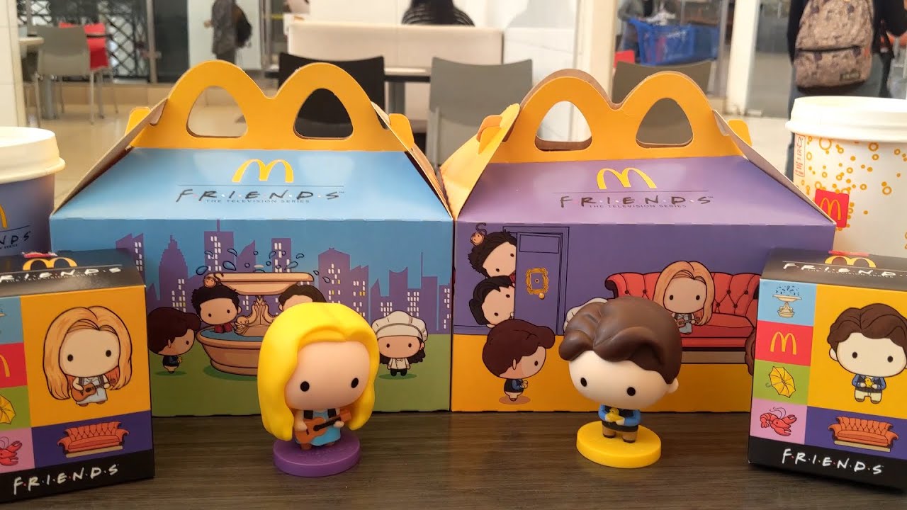 Cajita Feliz Adultos McDonald's Friends The Television Series (Diciembre 2025 / Enero 2026)