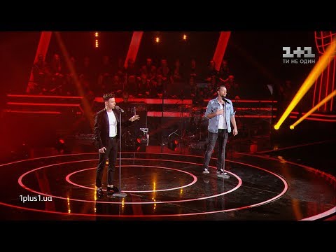 Андрей Карпов Vs. Даниэль Швец– "It’s A Man’s World" – бои – Голос страны 9 сезон