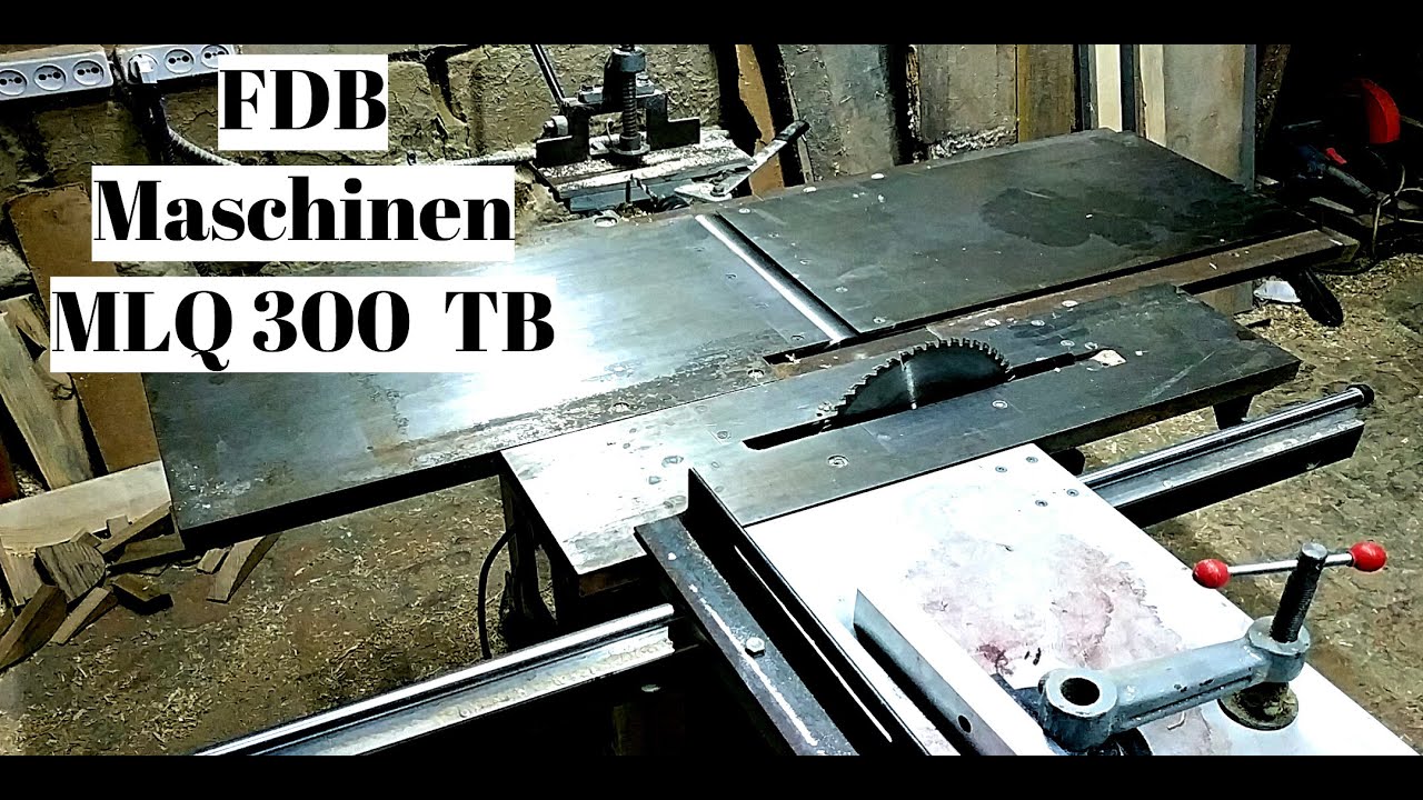 Огляд на комбінований станок FDB Maschinen MLQ300TB