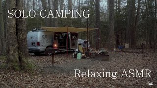 Camping youtube: Gomyvan: SOLO Camping with Van / Relaxing Monday [ Nature ASMR, Relaxing ]