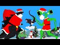 Godzilla, Shin Godzilla, Hulk vs Siren Head And Cartoon Cats Roblox - Merry Christmas Cartoon