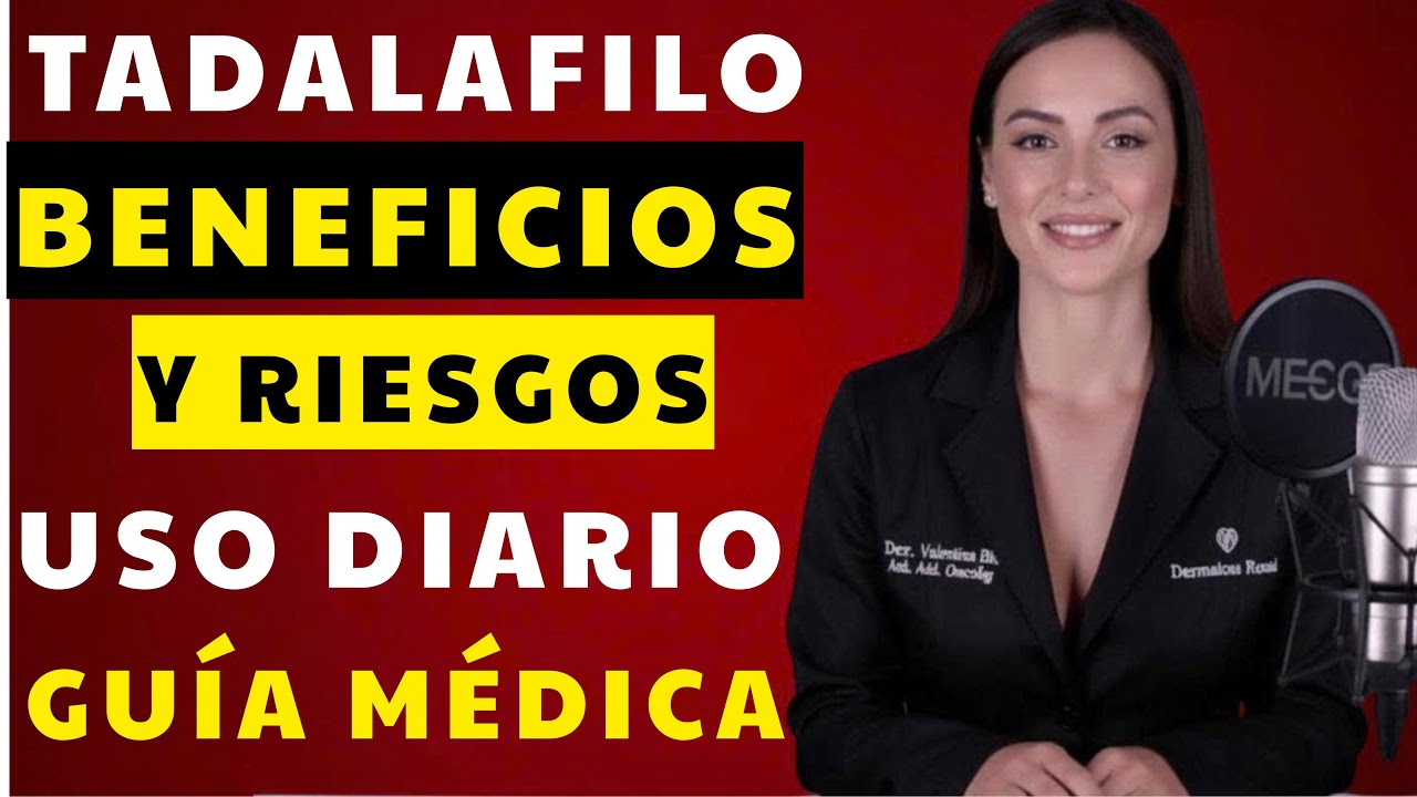 TADALAFILO: BENEFICIOS Y RIESGOS TRAS 30 DÍAS DE USO| salud íntima masculina