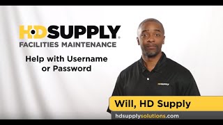 Help with Username and Passwords - HD Supply Facilities Maintenance screenshot 4