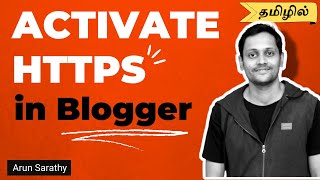 HTTPS in Blogger Blog - How to Activate Free SSL Security (Tamil)