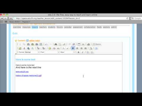 The HTML Editor