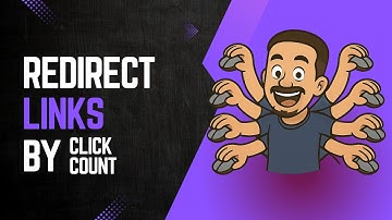 Create a short link to redirect based on number of clicks