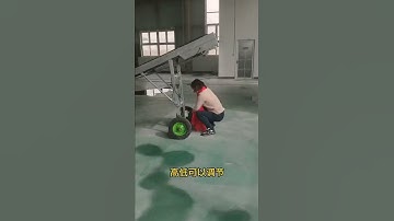 The factory of lengthened folding belt conveyor has a load of 800 kg