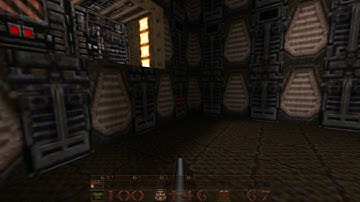 Quake 1 - E1M1: the Slipgate Complex (gameplay)