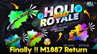 Tropical Parrot M1887 Return | M1887 New Skin New m1887 Skin free fire | Free Fire New Event