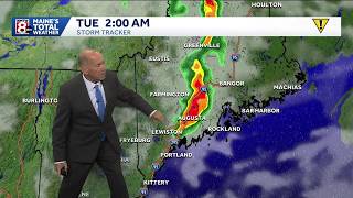 A Passing Shower Overnight As Less Humid Air Returns