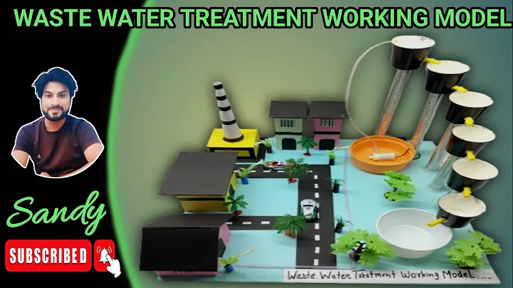 waste water treatment working model - water purification science project exhibition