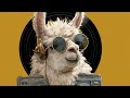 Retro Llama Jazz 🎷 | Vintage Café Vibes