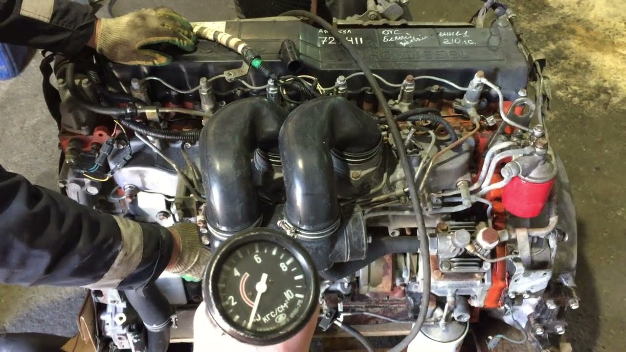 Двигатель Isuzu Forward 6HH1 Механический ТНВД Арт: 727411