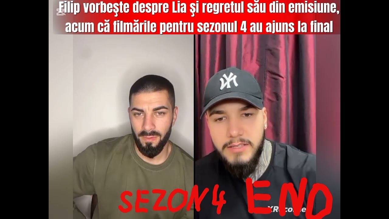 Filip vorbeşte despre Lia şi regretul său la finalul sezonului ❤️‍🔥💥  Casa Iubrii