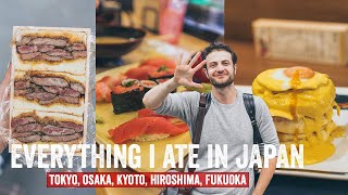 85 Must Eat Dishes in Japan!: Tokyo, Osaka, Kyoto, Hiroshima, Fukuoka (supercut) | Jeremy Jacobowitz