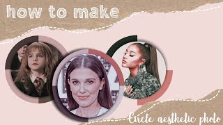 How to make circle aesthetic profile pic ||Aesthetic edit🌙🍯✨ screenshot 5