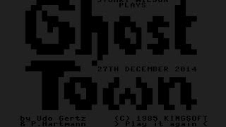 Ghost Town Commodore 16 and Plus 4 Walkthrough