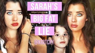Sarah Mcdaniels Big Fat Lie - Instagram Model And Actress - Heterochromia?