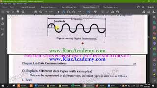 Lecture 28: Signal types , Data types and Data representation  Bit, Nibble and Bytes
