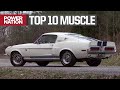 Top 10 des muscle cars de tous les temps