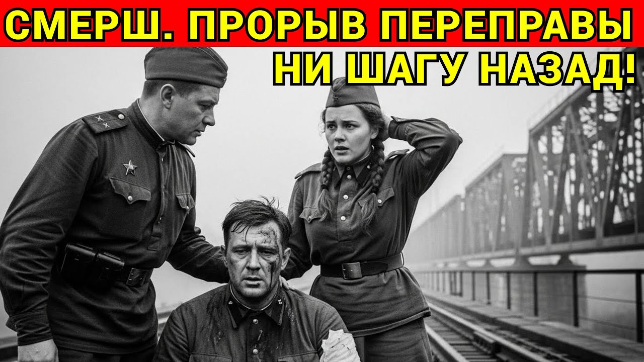 СМЕРШ: Драма Разведки. ПЕРЕПРАВА ЛЮБОЙ ЦЕНОЙ!