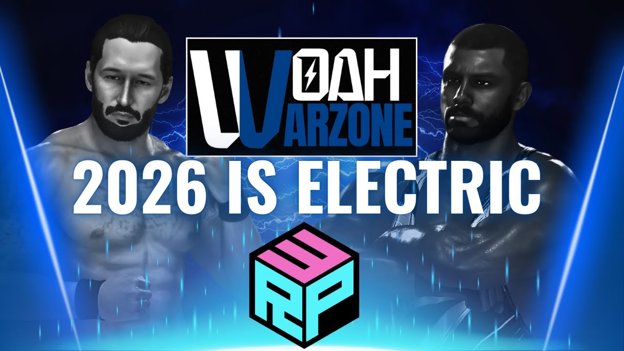 🔵RPW WOAH Warzone Week 190: 2026 IS OFF TO A BANG! (WWE 2K25 EFED)