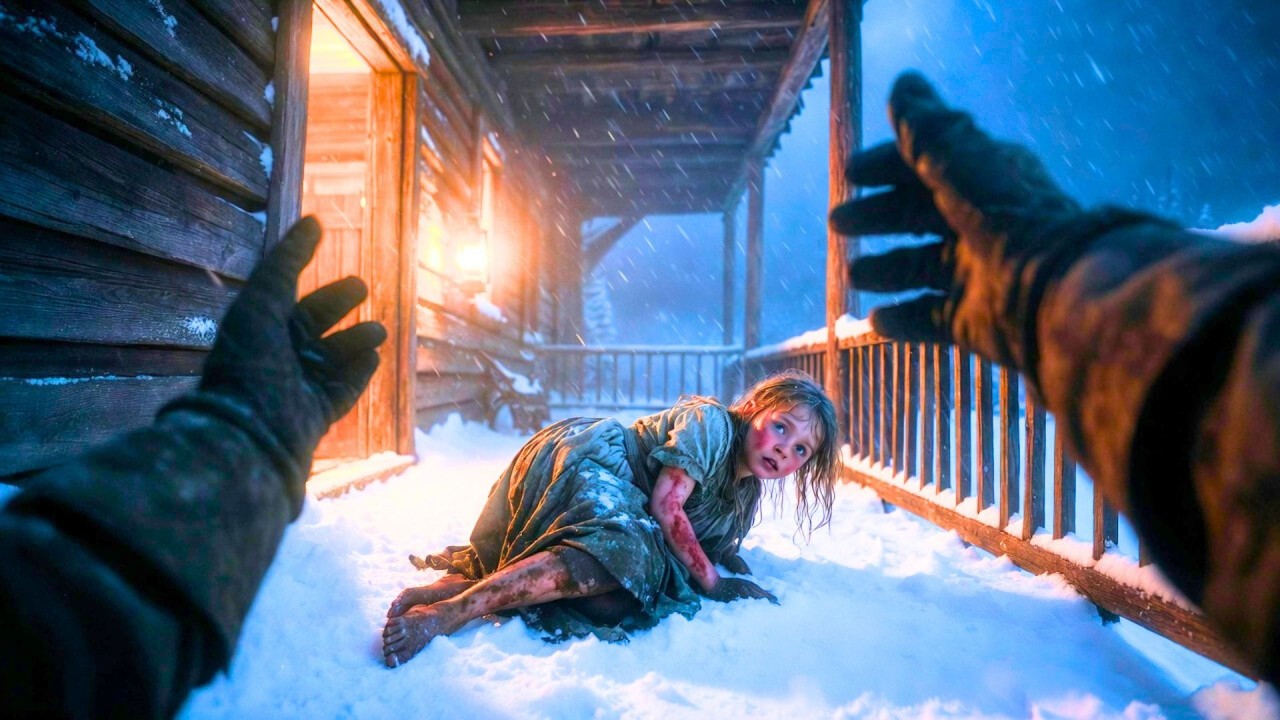 Little Girl Collapsed on Porch Whispering “They Beat Me” — Cowboy's Shocking Response! 😭💔