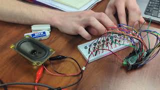 Quick Demo of NCO sine wave synthesizer using an FPGA