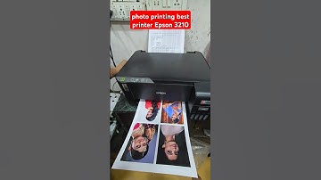 Epson 3210 All-in One Color printer Photo Best quality printing #photoprinting