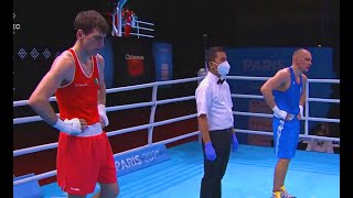 Aidan Walsh Irl Vs Evgeniy Barabanov Ukr - 14 Box Euro Qualifiers Paris 202106