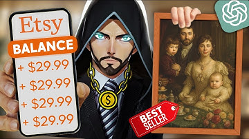 Make Money Selling Custom ChatGPT Art on Etsy with Printify (Step-by-Step)