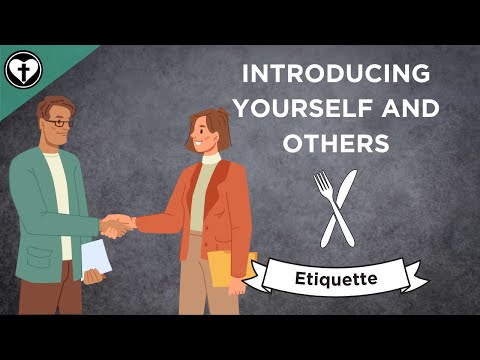 Introducing Yourself and