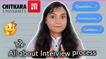 Chitkara University Interview Process and Job Interview Process || Puju thevlogger