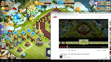 Castle Clash - From Heart Base to Heart Breaker to Ice Breaker V1-3