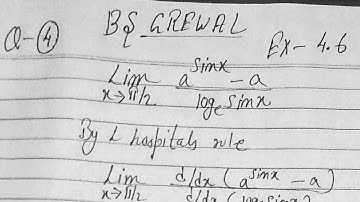 BS GREWAL EXERCISE 4.6 QUESTION NO 4 SOLUTION