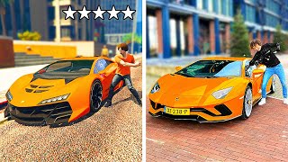 Impossible GTA 5 vs REAL LIFE Challenge!