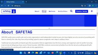 Celebrity SafeTag, screen reader testing - NVDA Profile
