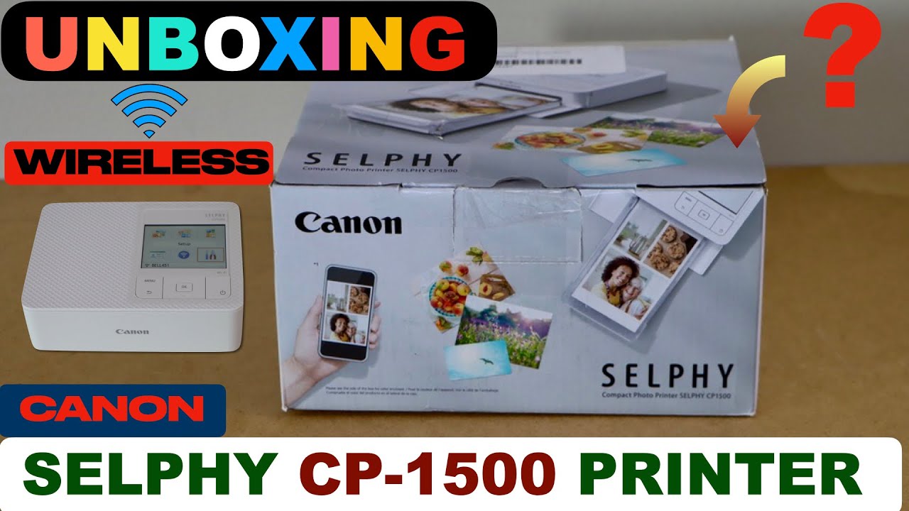Canon Selphy CP1500 - Photo Printer for Cell Phones (Review) 