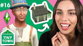 Building a mini Farm House!  Sims 4 TINY TOWN  Green #16