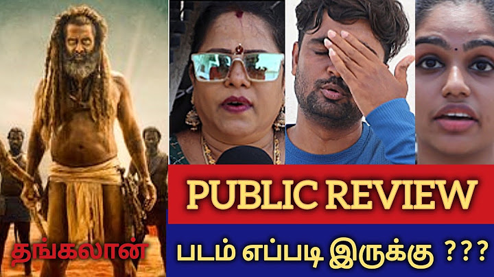 Thangalaan Public Review | Thangalaan Movie Review | Thangalaan Review | Thangalaan | VJ LINGA